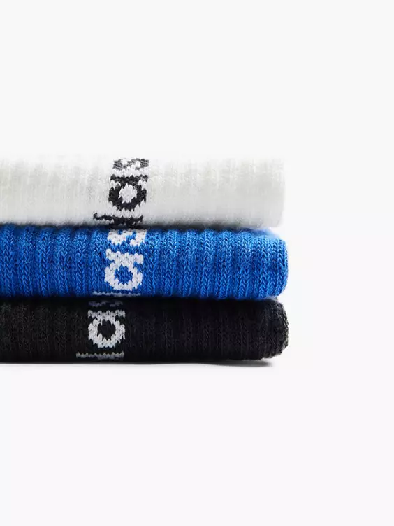 Adidas 3er Pack Socken 4 Adidas 3er Pack Socken – Bild 2