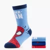 Spiderman 3er Pack Socken 2 Spiderman 3er Pack Socken -Familien Mode Verkauf 2154200 H1