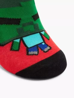 Minecraft 3er Pack Socken -Familien Mode Verkauf 2228571 H3