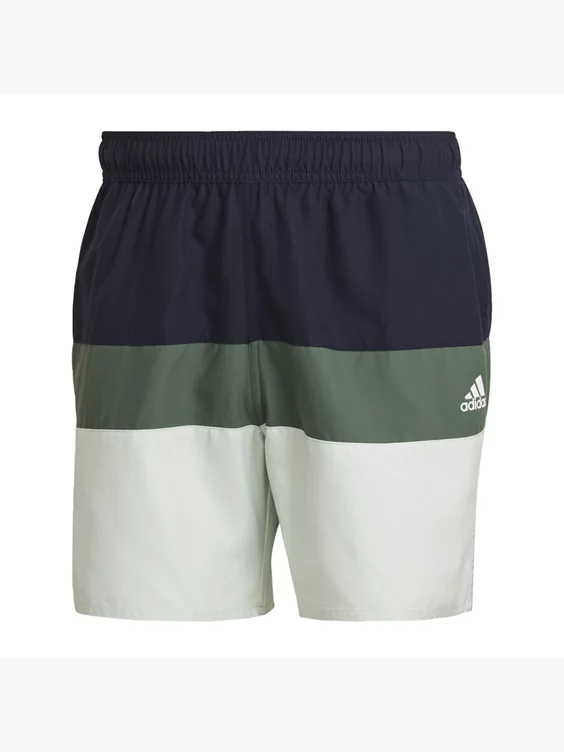 Adidas Short-Length Colorblock Badeshorts 3 Adidas Short-Length Colorblock Badeshorts