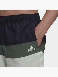 Adidas Short-Length Colorblock Badeshorts 6 Adidas Short-Length Colorblock Badeshorts -Familien Mode Verkauf 8012 HH9492 P1