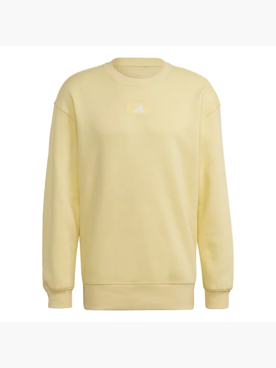 Adidas Essentials FeelVivid Cotton Fleece Drop Shoulder Sweatshirt 2 Adidas Essentials FeelVivid Cotton Fleece Drop Shoulder Sweatshirt
