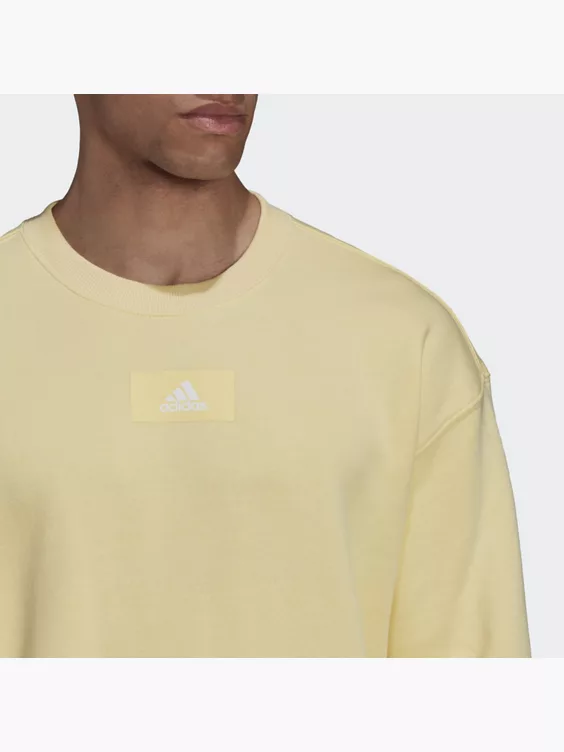 Adidas Essentials FeelVivid Cotton Fleece Drop Shoulder Sweatshirt 3 Adidas Essentials FeelVivid Cotton Fleece Drop Shoulder Sweatshirt – Bild 2