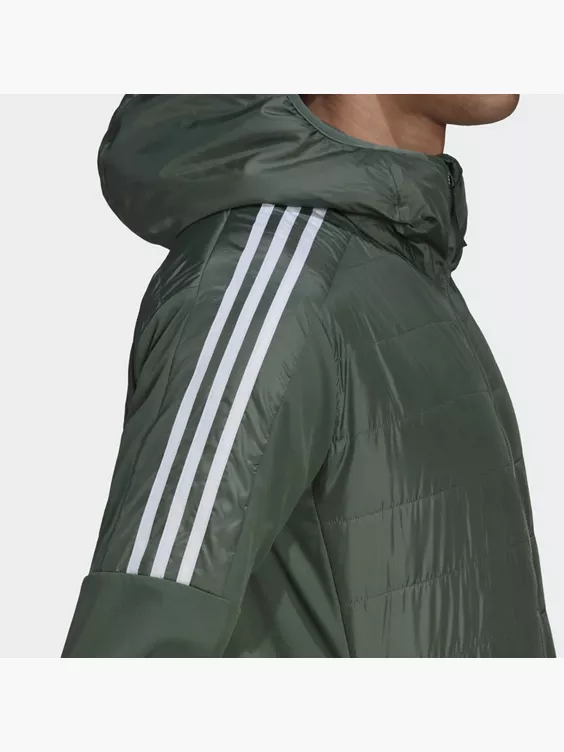 Adidas Essentials Insulated Hooded Hybrid Jacke 4 Adidas Essentials Insulated Hooded Hybrid Jacke – Bild 2