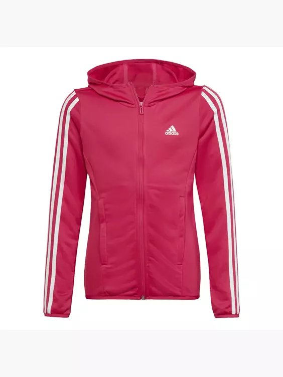 Adidas Adidas Designed To Move 3-Stripes Kapuzenjacke 3 Adidas Adidas Designed To Move 3-Stripes Kapuzenjacke