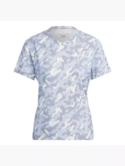 Adidas Own The Run Camo Running T-Shirt