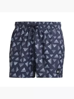 Adidas Logo Print CLX Very Short Length Badeshorts