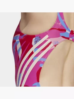 Adidas Floral 3-Streifen Badeanzug 9 Adidas Floral 3-Streifen Badeanzug -Familien Mode Verkauf 8012 IB5995 P3