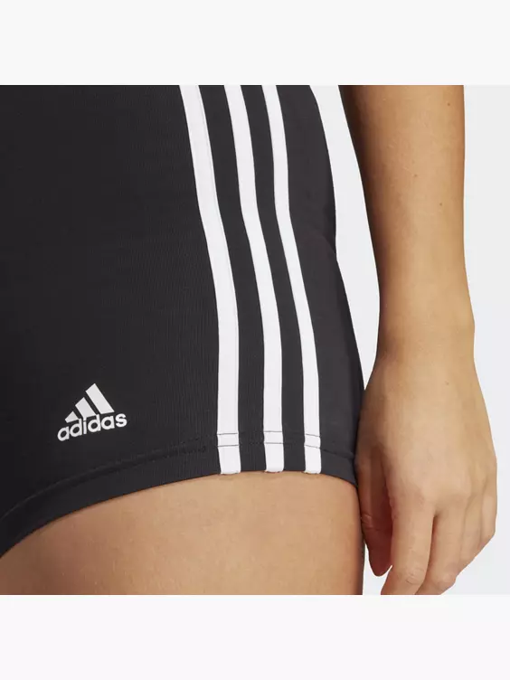 Adidas Essentials 3-Streifen Single Jersey Booty Shorts 4 Adidas Essentials 3-Streifen Single Jersey Booty Shorts – Bild 2