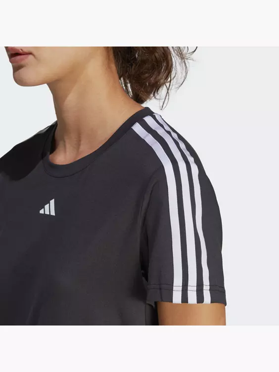 Adidas AEROREADY Train Essentials 3-Streifen T-Shirt 5 Adidas AEROREADY Train Essentials 3-Streifen T-Shirt – Bild 3