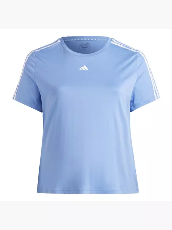 Adidas AEROREADY Train Essentials 3-Streifen T-Shirt – Große Größen 3 Adidas AEROREADY Train Essentials 3-Streifen T-Shirt – Große Größen