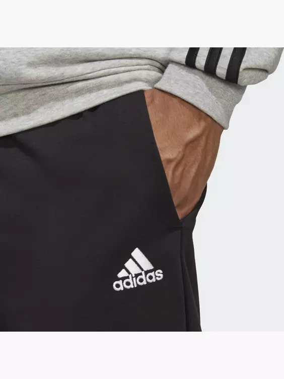 Adidas Basic 3-Streifen French Terry Trainingsanzug 5 Adidas Basic 3-Streifen French Terry Trainingsanzug – Bild 3