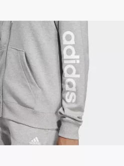 Adidas Essentials Linear French Terry Kapuzenjacke -Familien Mode Verkauf 8012 IC6866 P2