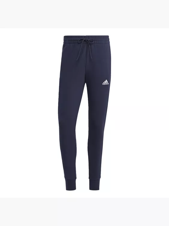 Adidas Essentials French Terry Tapered Cuff 3-Streifen Hose 3 Adidas Essentials French Terry Tapered Cuff 3-Streifen Hose