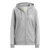 Adidas Essentials 3-Streifen French Terry Regular Kapuzenjacke